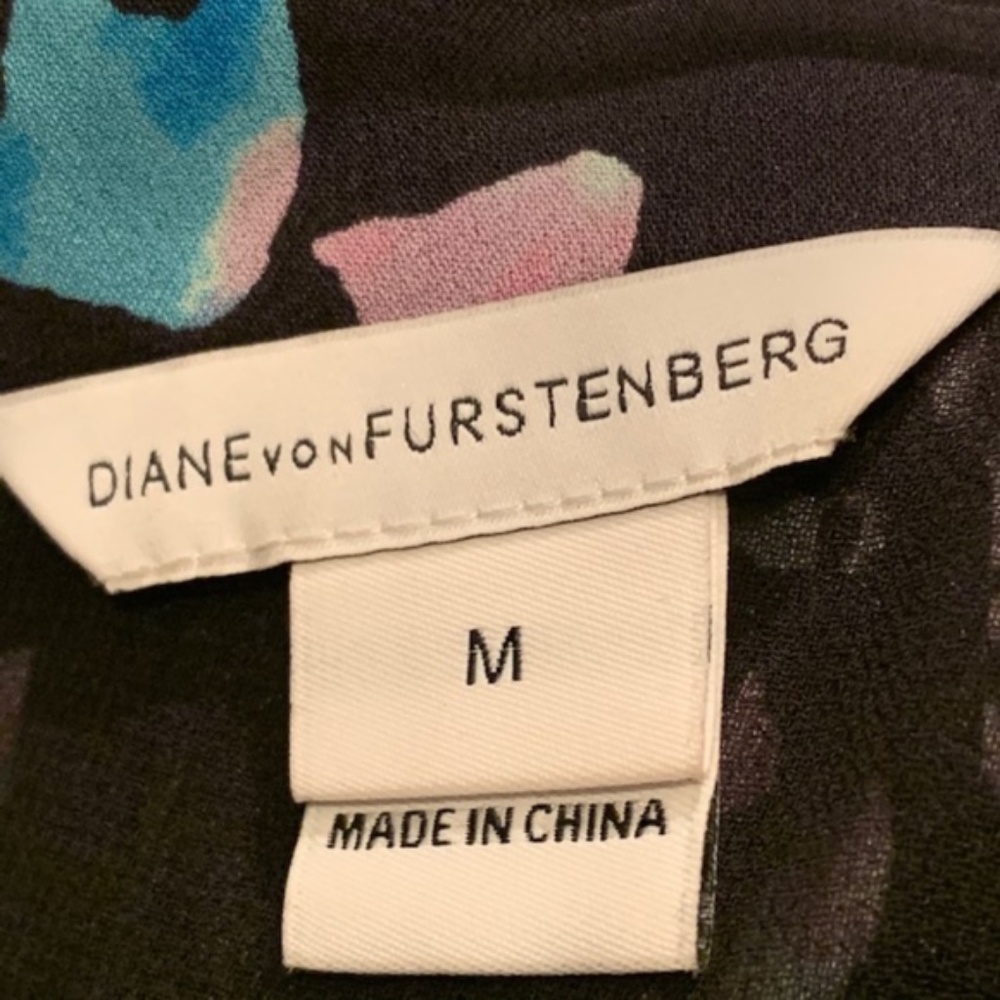 Diane Von Furstenberg Silk Lexi Floral Halter Top - Picture 10 of 10